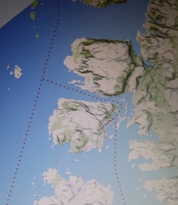 Hurtigruta besøker vindmøller på Fosen